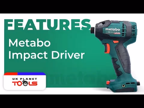 Metabo SSD18LTX200BL 18v Impact Driver Features & Benefits @Metabo @ukplanettools