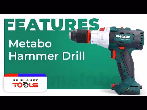 Metabo SB18LTXBLI 18v Cordless Combi Hammer Drill Features & Benefits @Metabo @ukplanettools