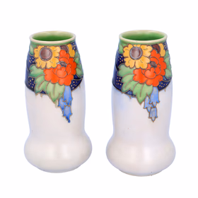 Royal Doulton Floral Vases