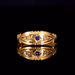 360° view of The Antique Edwardian 1902 Sapphire And Diamond Five Stone Ring