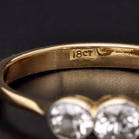 18ct Gold Diamond Ring