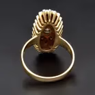18ct Gold Diamond and Sapphire Ring