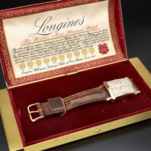 Vintage 10k Gold Longines Watch image-1