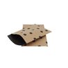 Papieren zakje-stippen-zwart-op-bruin-12x19-7034 - 360° presentation