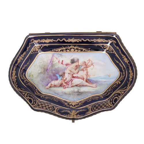 French Sevres Porcelain Box image-5