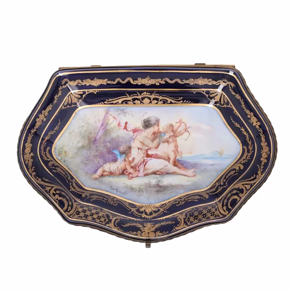 French Sevres Porcelain Box