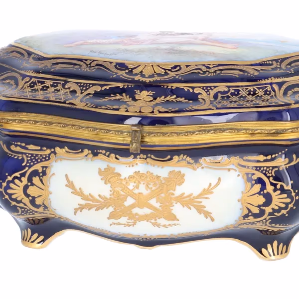 French Sevres Porcelain Box