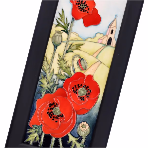 Boxed Moorcroft the Gates of Heaven Plaque