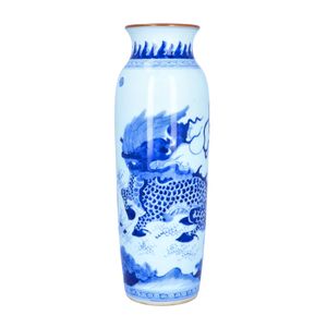 Chinese Blue and White Sleeve Vase