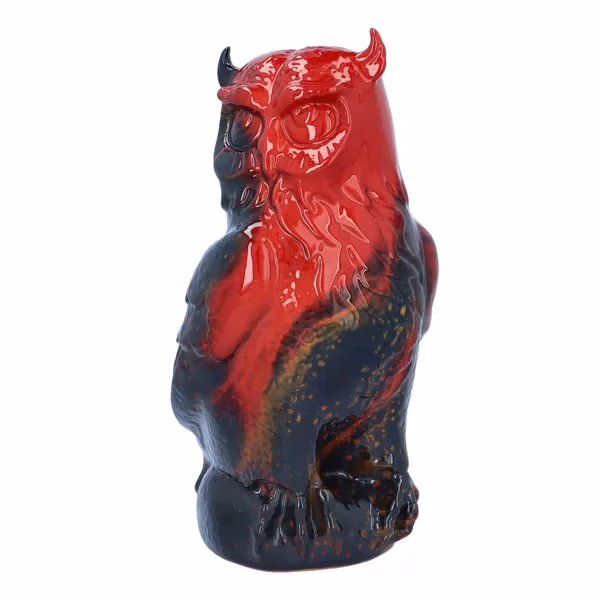 Royal Doulton Flambe Owl