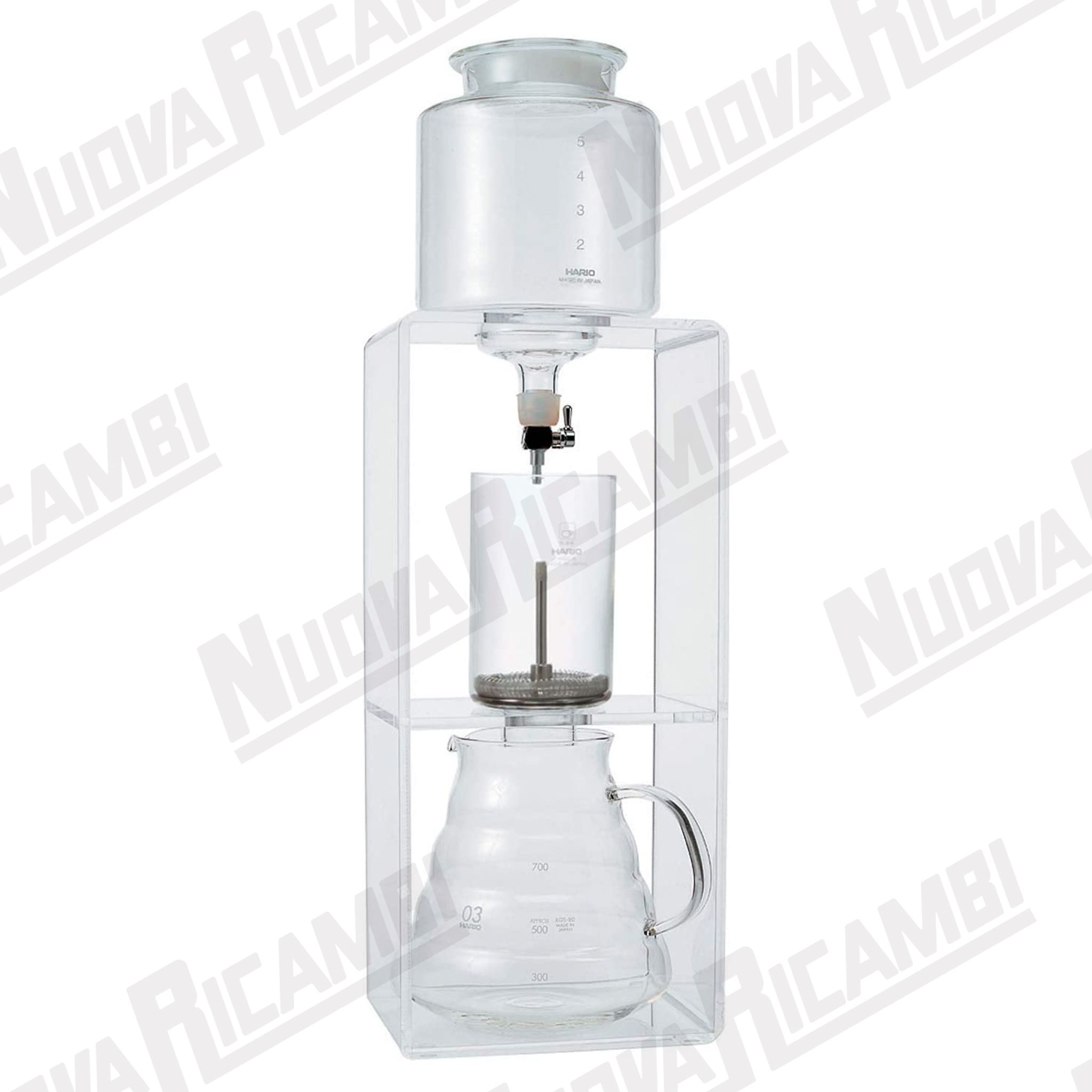 Hario clear outlet water dripper