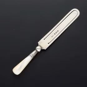 Sterling Silver Page Turner Bookmark