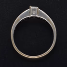 18ct Gold Princess Cut Diamond Ring