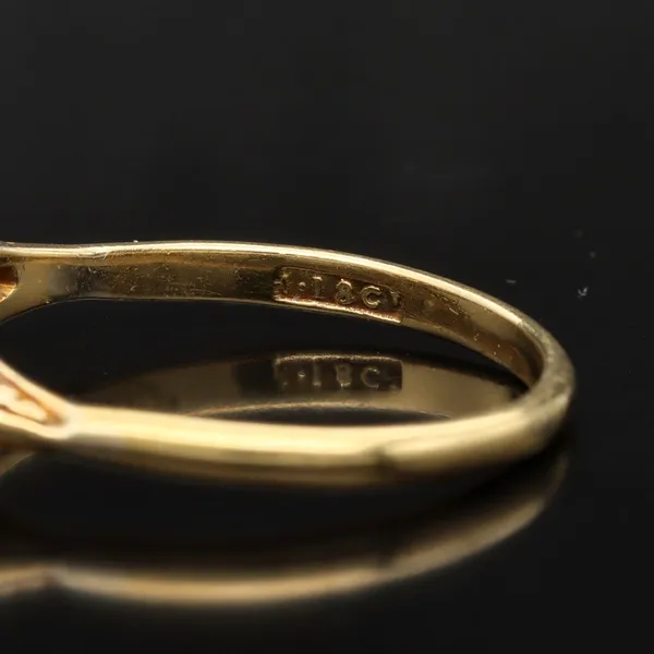 Antique 18ct Gold Five Stone Diamond Ring