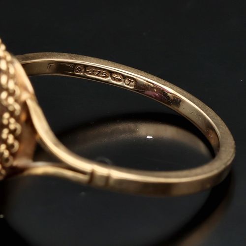 Vintage 9ct Gold Amethyst Ring image-4