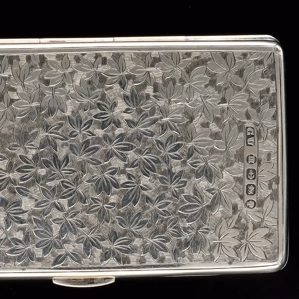 Victorian Silver Card Case