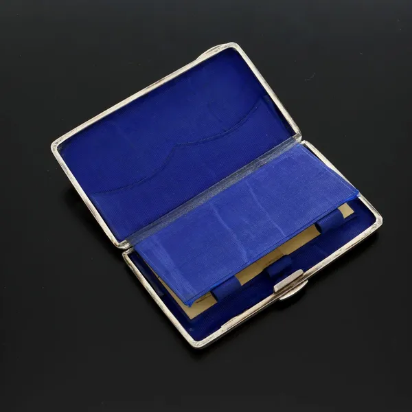 Victorian Silver Card Case