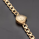 9ct Gold Ladies Mechanical Watch