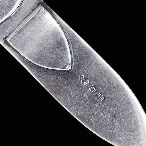George V Silver Lifebelt Bookmark
