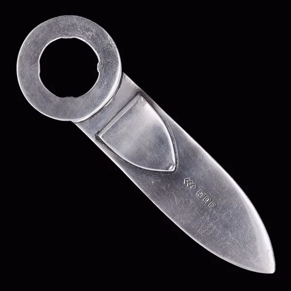 George V Silver Lifebelt Bookmark