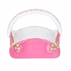 Copeland Pink Porcelain Basket