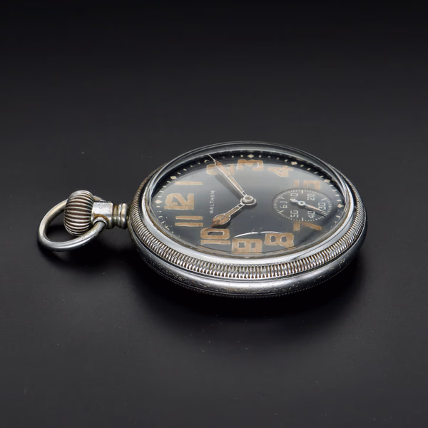 Waltham WW2 Military Issue Pocket Watch