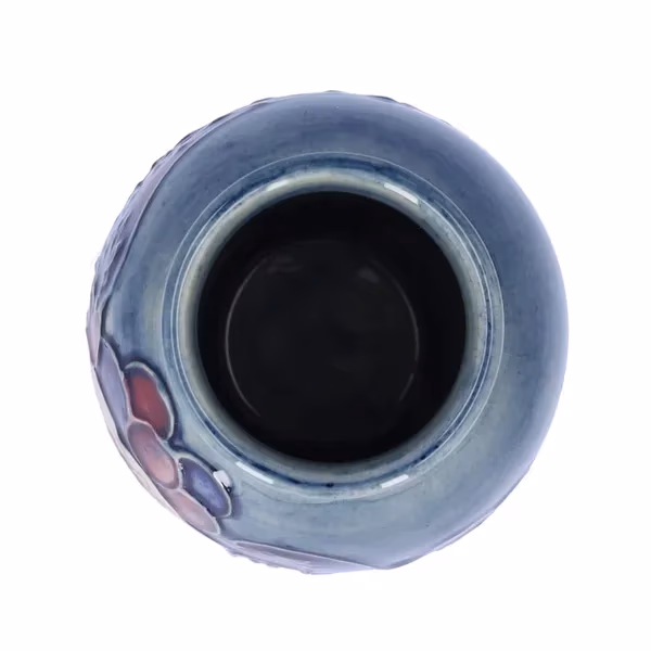 Moorcroft Finches Vase