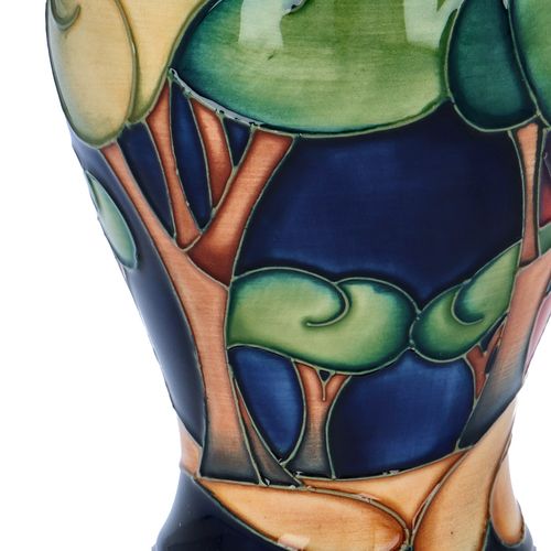 Moorcroft Bolderwood Vase by Rachel Bishop image-3