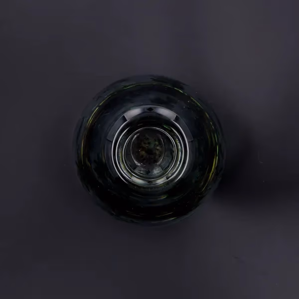 Orrefors Studio Art Graal Glass Fishbowl Vase