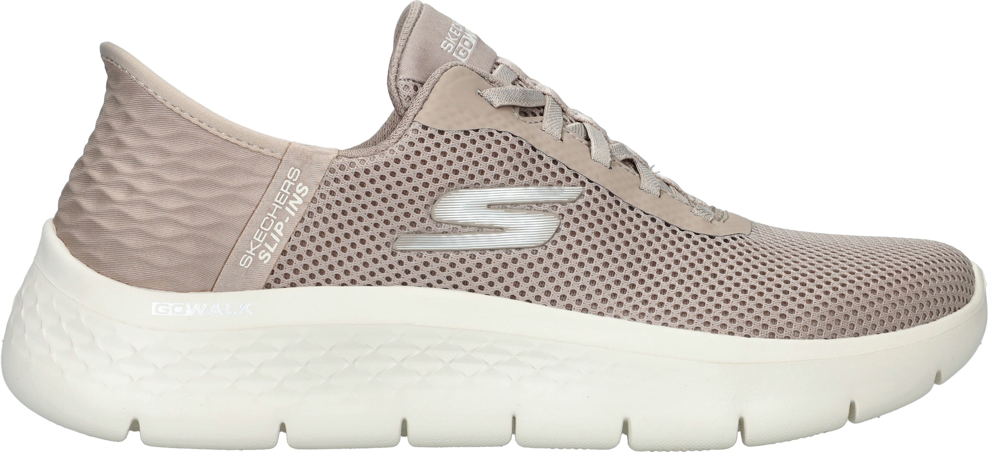 Skechers Slip Ins Go Walk Flex Instapper Dames Taupe