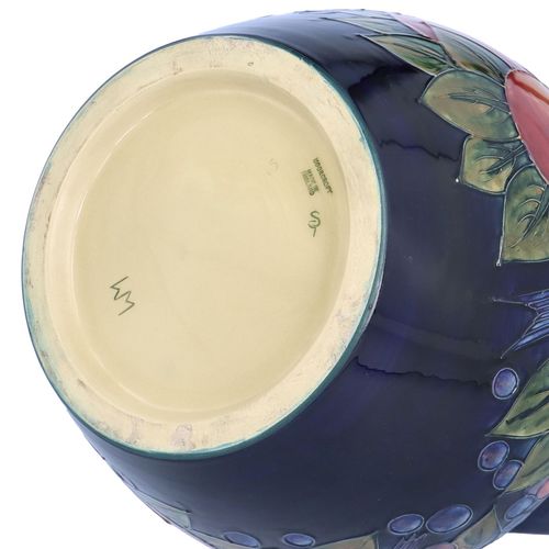 Large Moorcroft Finches Two Handled Vase image-6