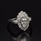 Platinum and 1.35ct Diamond Ring