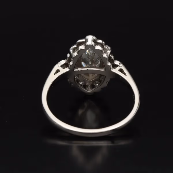 Platinum and 1.35ct Diamond Ring