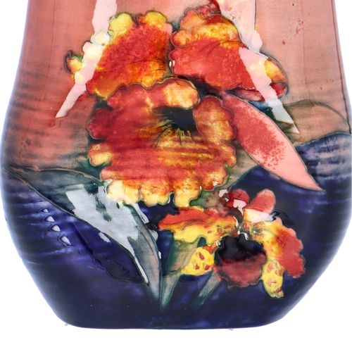 William Moorcroft Flambé Orchid Vase image-4