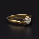 18ct Gold o.3ct Diamond Ring
