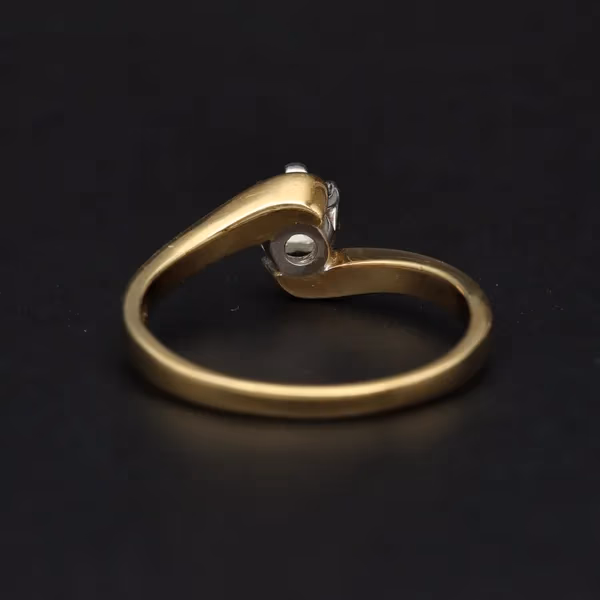 18ct Gold o.3ct Diamond Ring