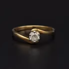 18ct Gold o.3ct Diamond Ring