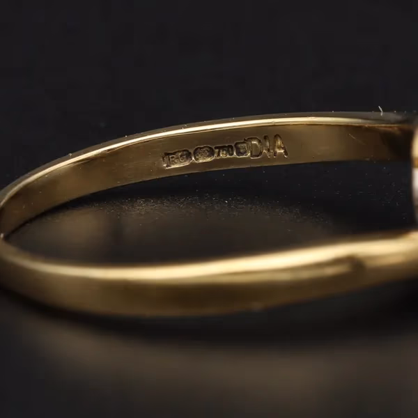 18ct Gold o.3ct Diamond Ring