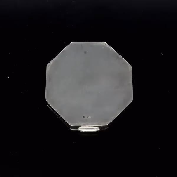 Chinese Silver Octagonal Box