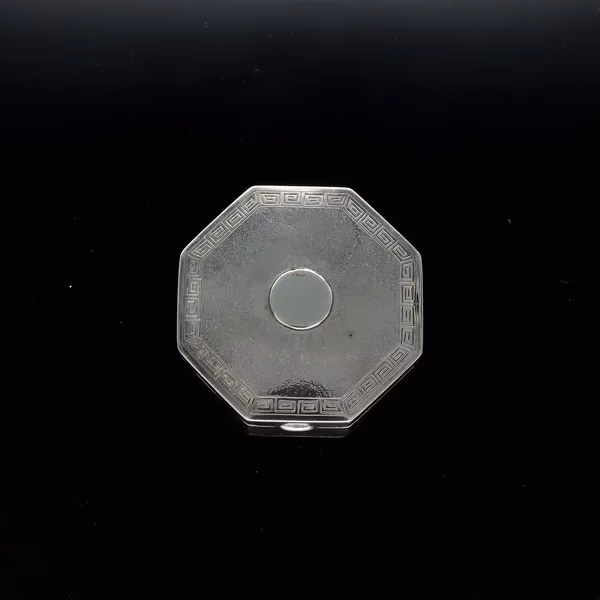 Chinese Silver Octagonal Box