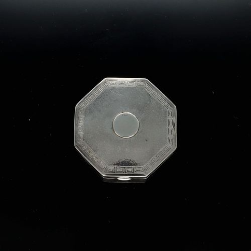 Chinese Silver Octagonal Box image-2