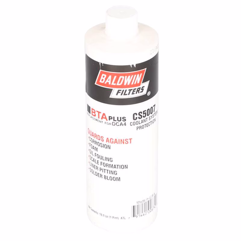 Baldwin CS5007 BTA Plus Formula Liquid Coolant Additive Pint Bottle