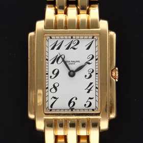 18ct Yellow Gold Quartz Patek Philippe Gondolo