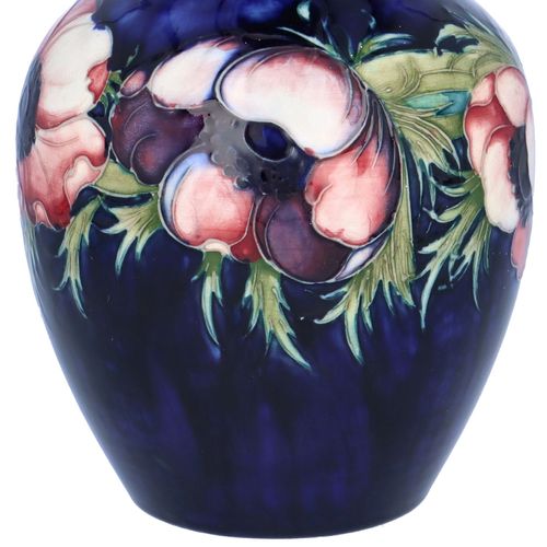 Walter Moorcroft Anemone Bulbous Vase image-3