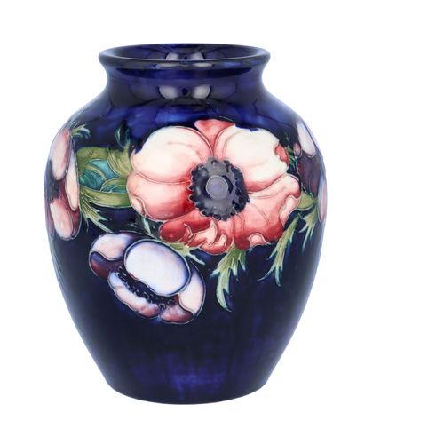 Walter Moorcroft Anemone Bulbous Vase image-1
