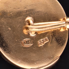 14ct Gold Fabergé Style Enamel Cufflinks