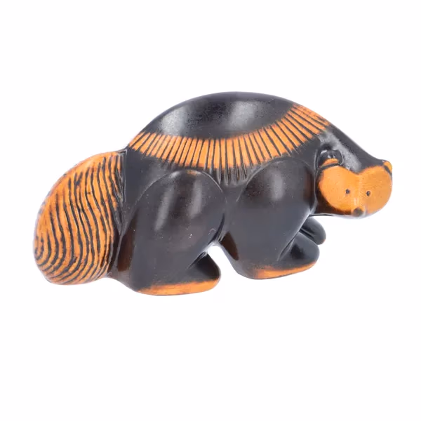 Gustavsberg Lisa Larson Wolverine Ceramic Figure