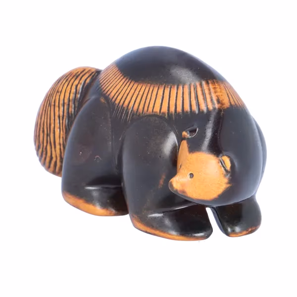 Gustavsberg Lisa Larson Wolverine Ceramic Figure