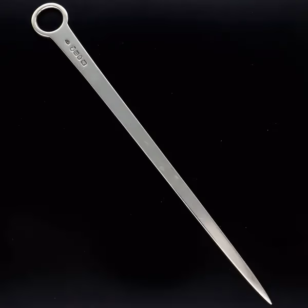 18th Century Silver Skewer with Armorial