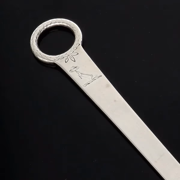 18th Century Silver Skewer with Armorial